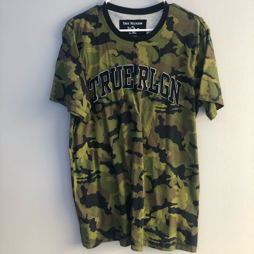 True Religion Camo Shirt